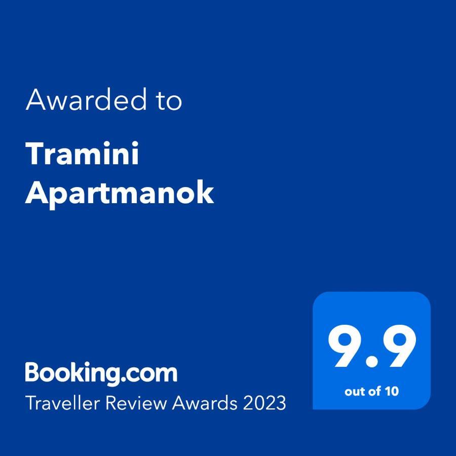 Tramini Apartmanok Erlau Exterior foto